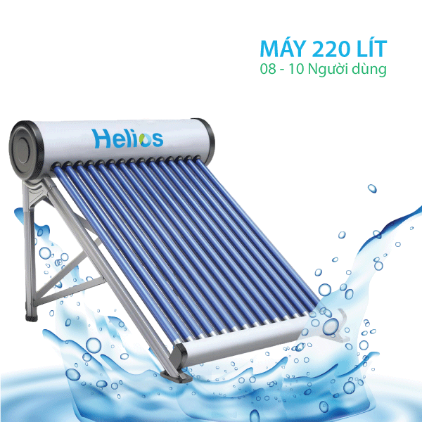 Sửa Máy Nước Nóng Năng Lượng Mặt Trời HELIOS